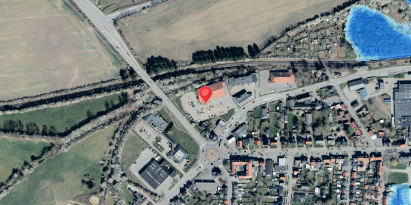 Oversvømmelsesrisiko fra vandløb på Brovejen 34, . , 4930 Maribo