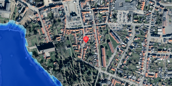 Oversvømmelsesrisiko fra vandløb på Brødregade 5, 4930 Maribo