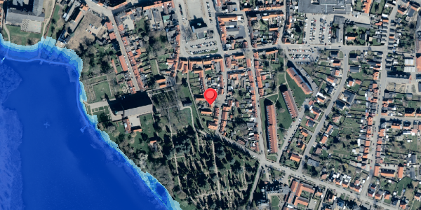 Oversvømmelsesrisiko fra vandløb på Brødregade 16D, . , 4930 Maribo