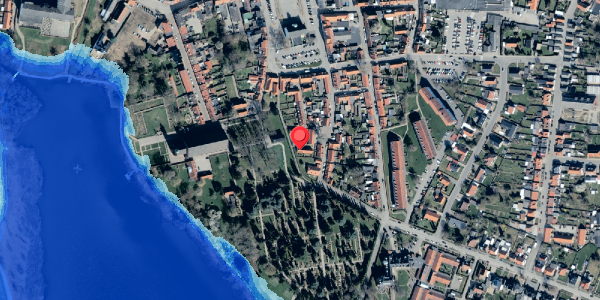 Oversvømmelsesrisiko fra vandløb på Brødregade 16F, . , 4930 Maribo