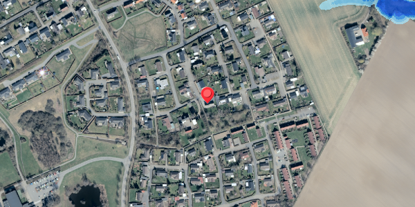Oversvømmelsesrisiko fra vandløb på Drosselvej 13, 4930 Maribo