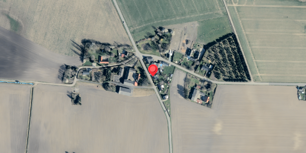 Oversvømmelsesrisiko fra vandløb på Kirkevejen 252, 4930 Maribo