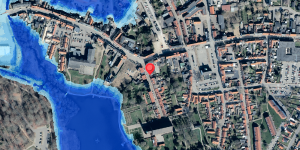 Oversvømmelsesrisiko fra vandløb på Klostergade 3, 4930 Maribo