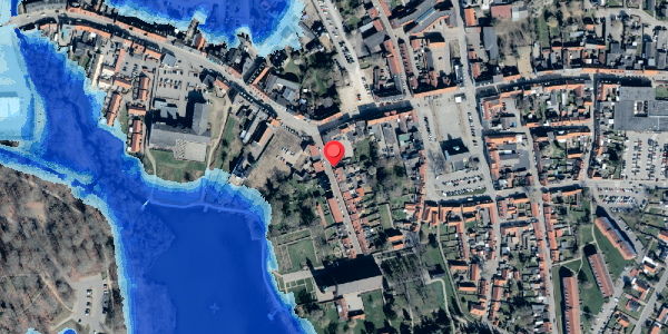 Oversvømmelsesrisiko fra vandløb på Klostergade 5, 4930 Maribo