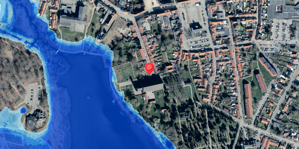 Oversvømmelsesrisiko fra vandløb på Klostergade 20, 4930 Maribo