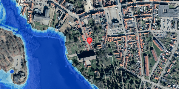 Oversvømmelsesrisiko fra vandløb på Klostergade 23, 4930 Maribo