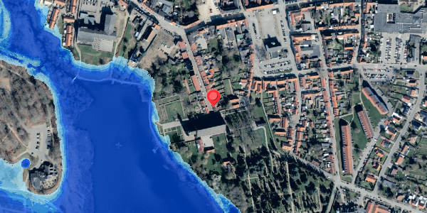 Oversvømmelsesrisiko fra vandløb på Klostergade 29, 4930 Maribo