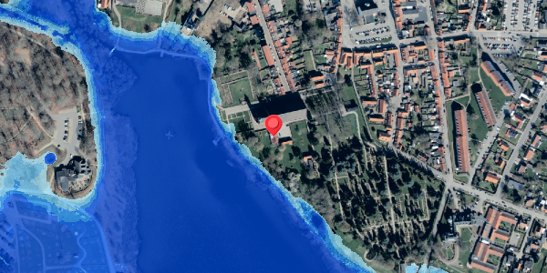 Oversvømmelsesrisiko fra vandløb på Klostergade 35, 4930 Maribo