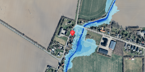 Oversvømmelsesrisiko fra vandløb på Knuthenborgvej 1, 4930 Maribo