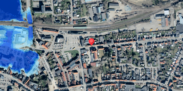 Oversvømmelsesrisiko fra vandløb på Museumsgade 3, 4930 Maribo
