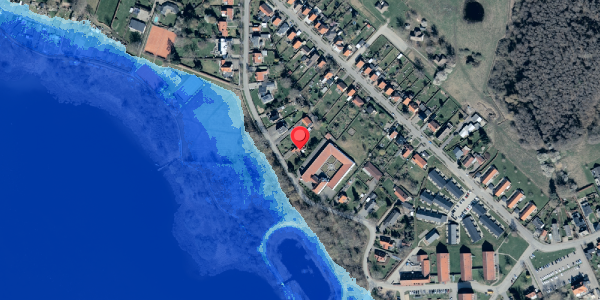 Oversvømmelsesrisiko fra vandløb på Refshalevej 77, 4930 Maribo