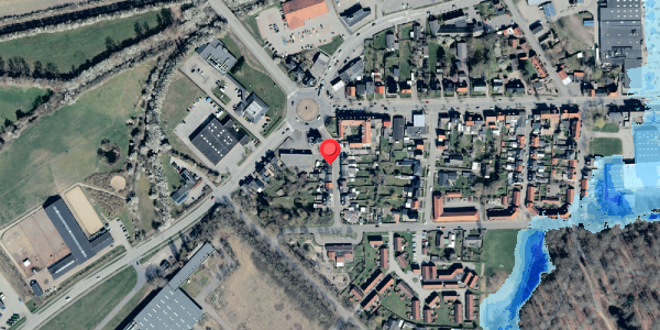Oversvømmelsesrisiko fra vandløb på Rydsmarken 6, 4930 Maribo
