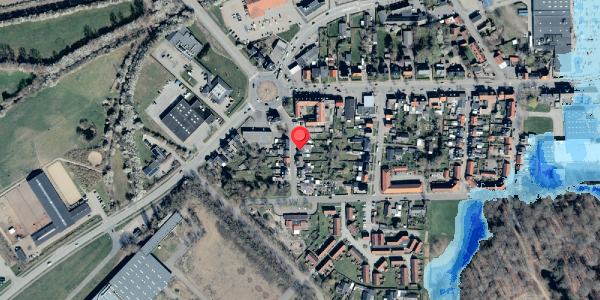 Oversvømmelsesrisiko fra vandløb på Rydsmarken 7, 4930 Maribo