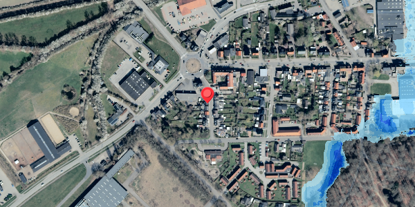 Oversvømmelsesrisiko fra vandløb på Rydsmarken 8, 4930 Maribo