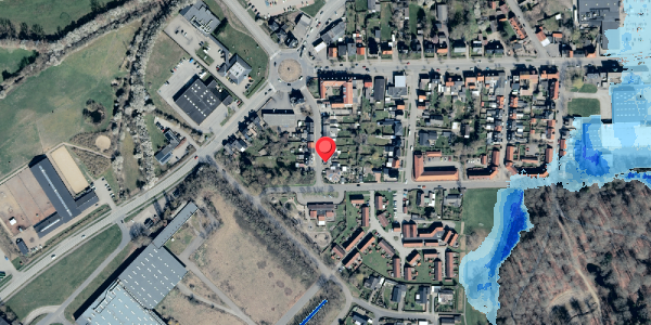Oversvømmelsesrisiko fra vandløb på Rydsmarken 15, 4930 Maribo