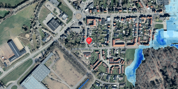 Oversvømmelsesrisiko fra vandløb på Rydsmarken 17, 4930 Maribo