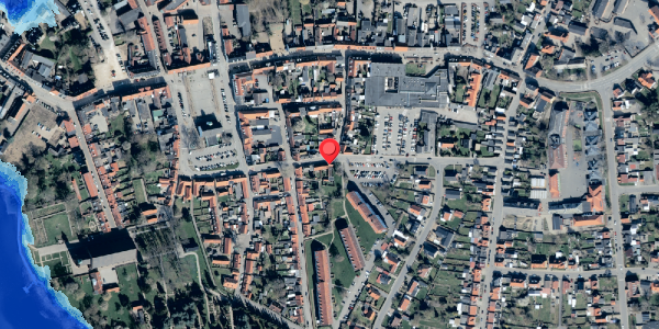 Oversvømmelsesrisiko fra vandløb på Torvegade 8, . , 4930 Maribo