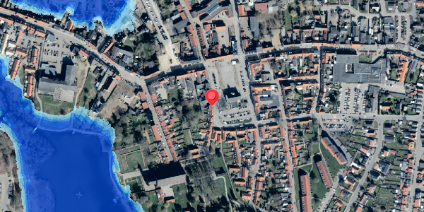 Oversvømmelsesrisiko fra vandløb på Torvet 12, . , 4930 Maribo