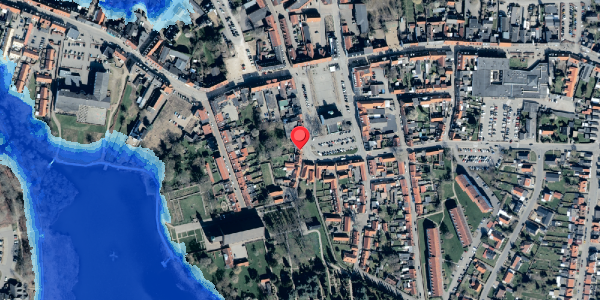Oversvømmelsesrisiko fra vandløb på Torvet 16, 4930 Maribo