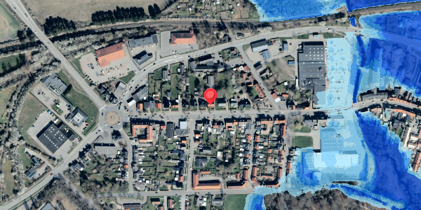 Oversvømmelsesrisiko fra vandløb på Vesterbrogade 24, . , 4930 Maribo