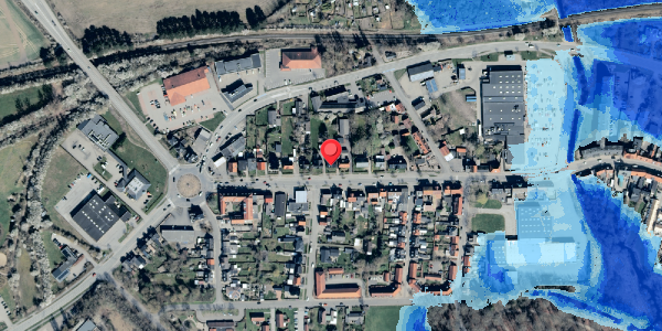 Oversvømmelsesrisiko fra vandløb på Vesterbrogade 26, . , 4930 Maribo