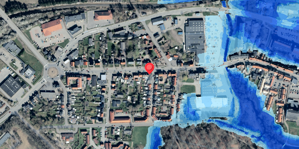 Oversvømmelsesrisiko fra vandløb på Vesterbrogade 29, . , 4930 Maribo