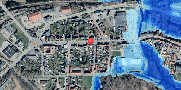 Oversvømmelsesrisiko fra vandløb på Vesterbrogade 31, . , 4930 Maribo