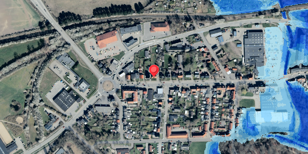 Oversvømmelsesrisiko fra vandløb på Vesterbrogade 32, . , 4930 Maribo