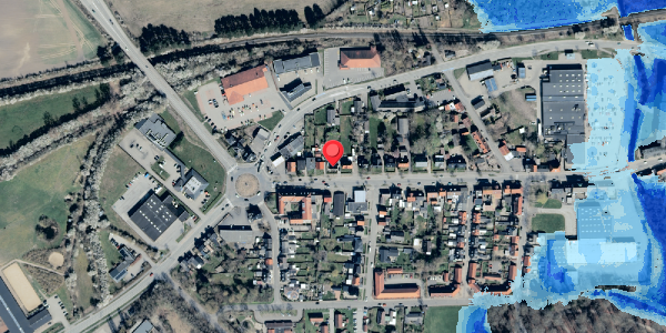 Oversvømmelsesrisiko fra vandløb på Vesterbrogade 34, . , 4930 Maribo