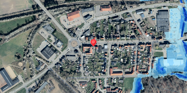 Oversvømmelsesrisiko fra vandløb på Vesterbrogade 51, . , 4930 Maribo