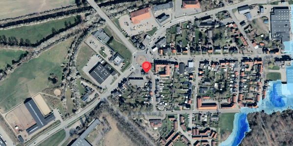 Oversvømmelsesrisiko fra vandløb på Vesterbrogade 57A, 4930 Maribo