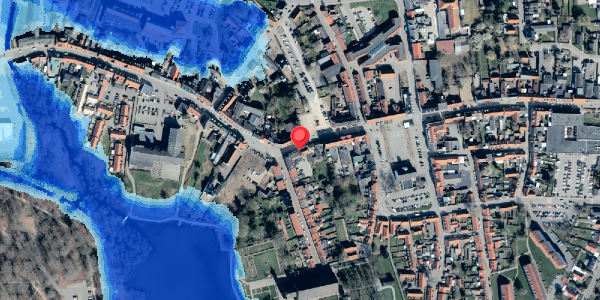 Oversvømmelsesrisiko fra vandløb på Vestergade 9, . , 4930 Maribo