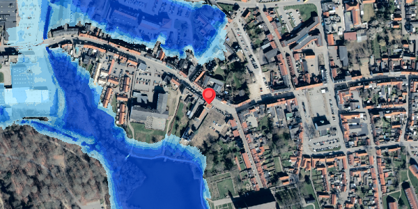 Oversvømmelsesrisiko fra vandløb på Vestergade 15A, . , 4930 Maribo
