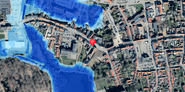 Oversvømmelsesrisiko fra vandløb på Vestergade 17, 4930 Maribo