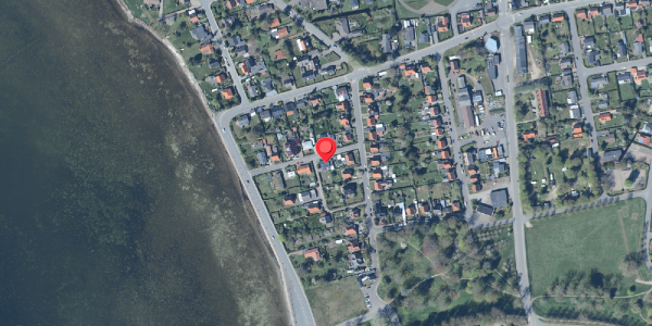 Oversvømmelsesrisiko fra vandløb på Hellasvej 1, 4780 Stege