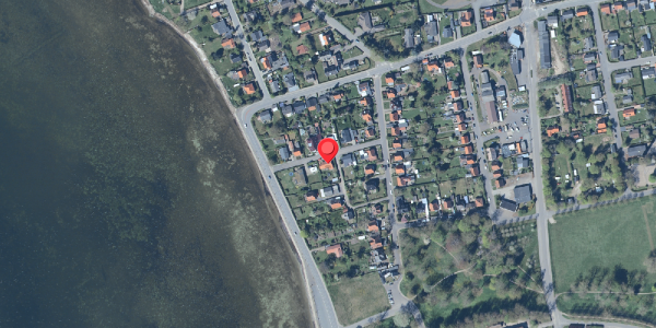 Oversvømmelsesrisiko fra vandløb på Hellasvej 3, 4780 Stege