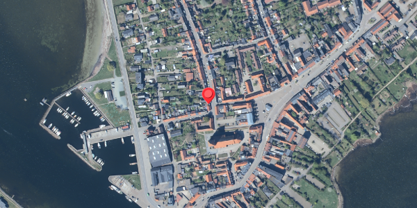 Oversvømmelsesrisiko fra vandløb på Langgade 7A, . , 4780 Stege