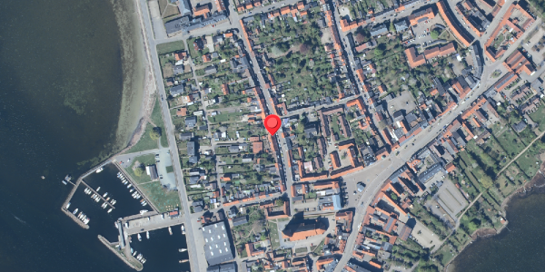 Oversvømmelsesrisiko fra vandløb på Langgade 15D, . , 4780 Stege