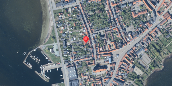 Oversvømmelsesrisiko fra vandløb på Langgade 15F, . , 4780 Stege
