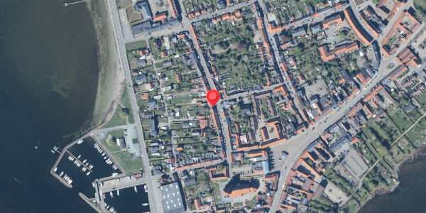 Oversvømmelsesrisiko fra vandløb på Langgade 21, 4780 Stege
