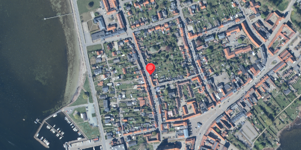 Oversvømmelsesrisiko fra vandløb på Langgade 30, . , 4780 Stege