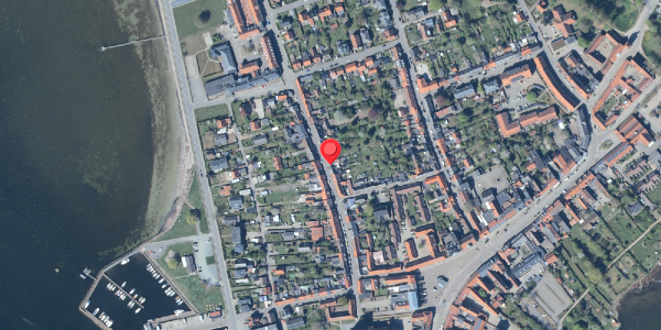 Oversvømmelsesrisiko fra vandløb på Langgade 34, . , 4780 Stege