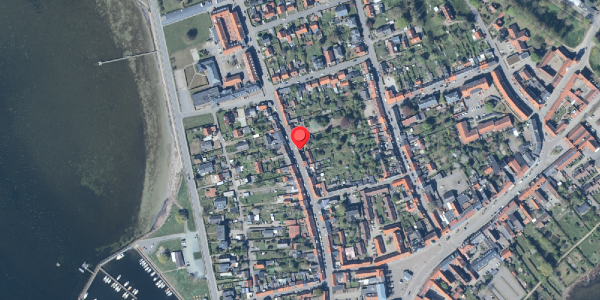Oversvømmelsesrisiko fra vandløb på Langgade 40, . , 4780 Stege