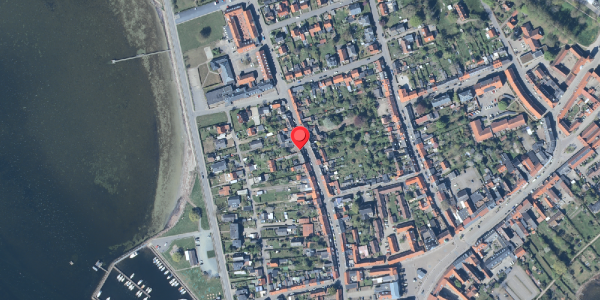 Oversvømmelsesrisiko fra vandløb på Langgade 41, . , 4780 Stege