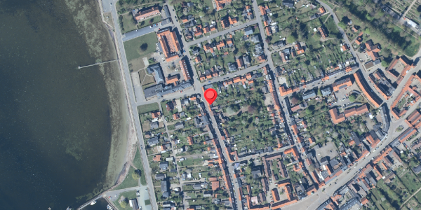 Oversvømmelsesrisiko fra vandløb på Langgade 50, . , 4780 Stege