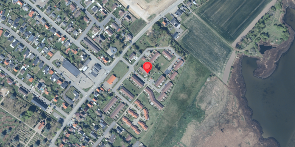 Oversvømmelsesrisiko fra vandløb på Noret 9, 4780 Stege