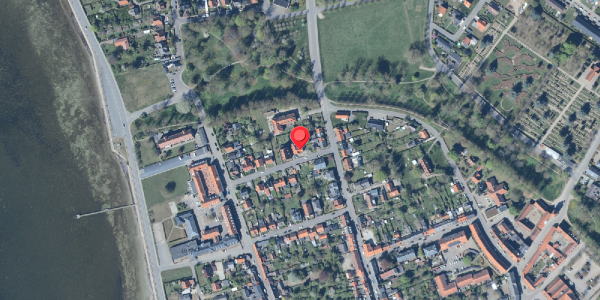 Oversvømmelsesrisiko fra vandløb på Sofievej 2, 4780 Stege