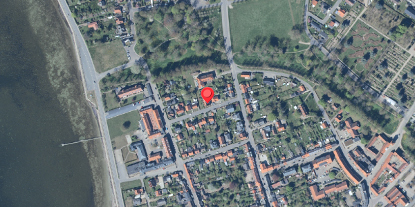 Oversvømmelsesrisiko fra vandløb på Sofievej 4, 4780 Stege
