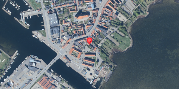 Oversvømmelsesrisiko fra vandløb på Storegade 18D, 4780 Stege