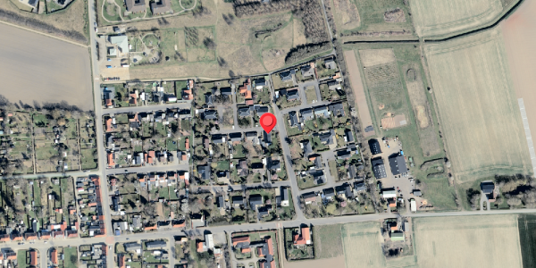 Oversvømmelsesrisiko fra vandløb på Friheden 21, 4900 Nakskov